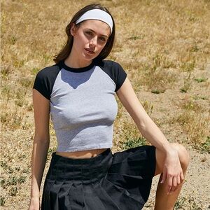 PACSUN - cropped baby tee